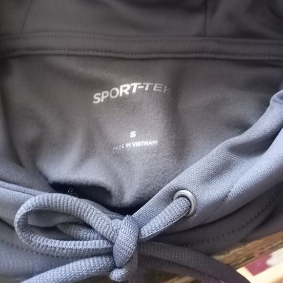 MOM BOSS Sparkle Hoodie CEO Side Hustle SZ S Sport-Tek Gray Pullover Sweatshirt - Picture 6 of 8